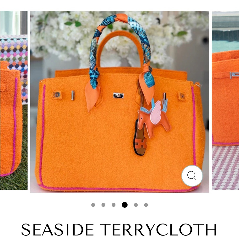Orange Tote Bag